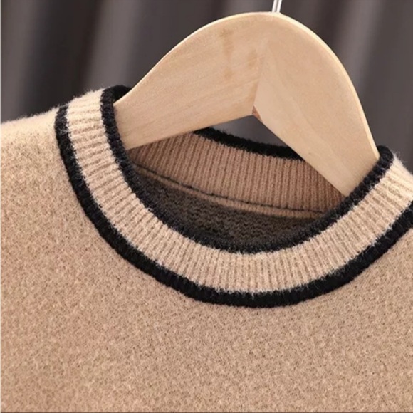 Leopard Print sweater dress. NWT 3-4 YRS - Picture 9 of 11